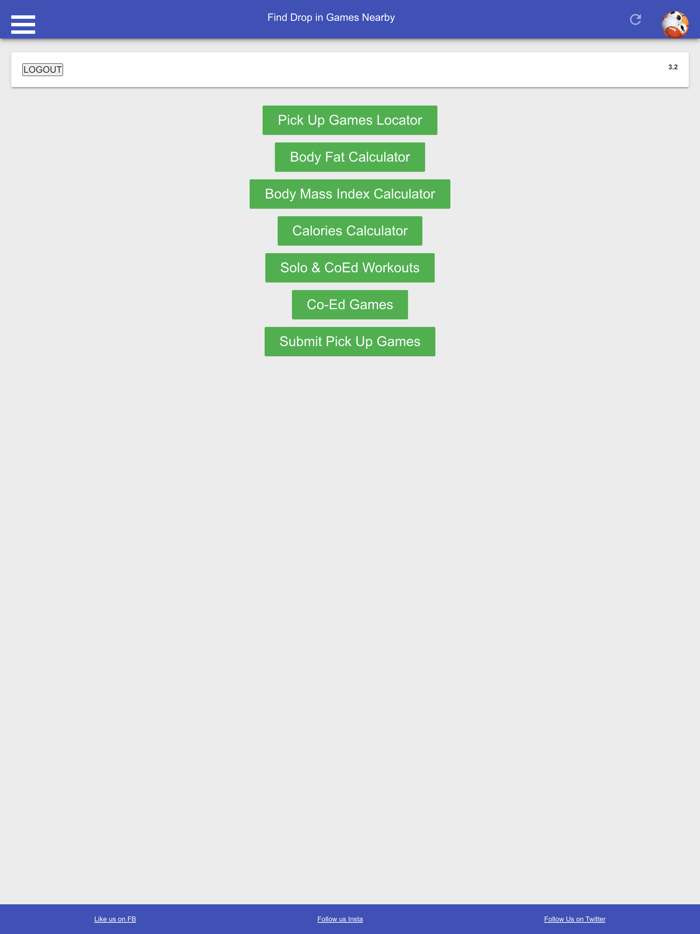 Djamga Pick Up Games BMR BMI