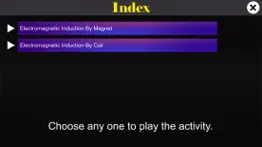 the electromagnetic induction iphone screenshot 1