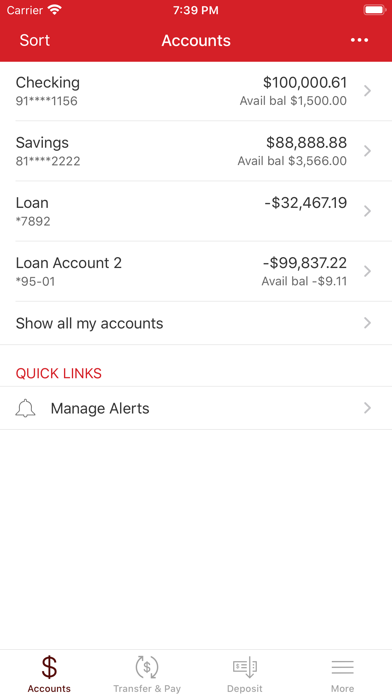 First Central Bank McCook Screenshot