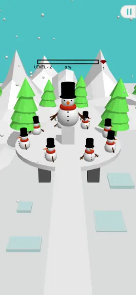Game screenshot Frosty Snowman Toss apk