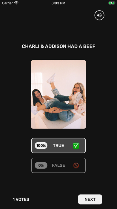 TikQuiz for Charli D'Amelio screenshot 1