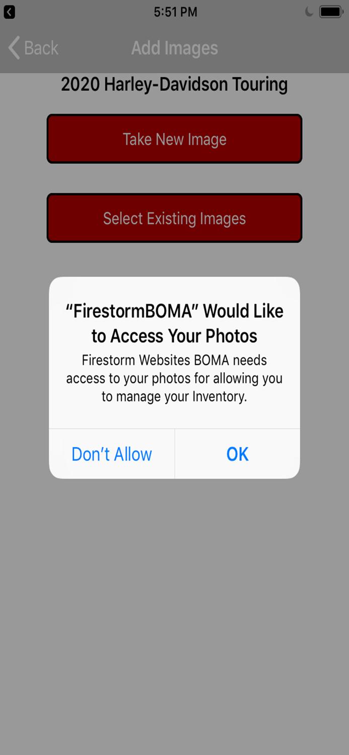 Firestorm Websites BOMA