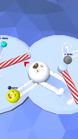 Game screenshot Snow Roll.io apk