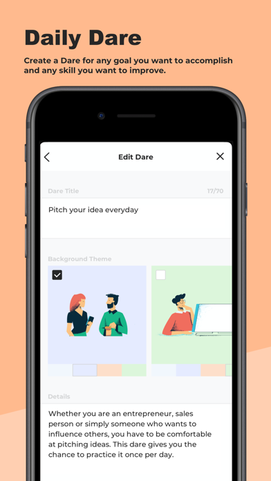 DareMe Screenshot