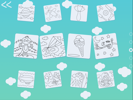 Small Games: Coloring Book iPad screenshot 10 - Education app