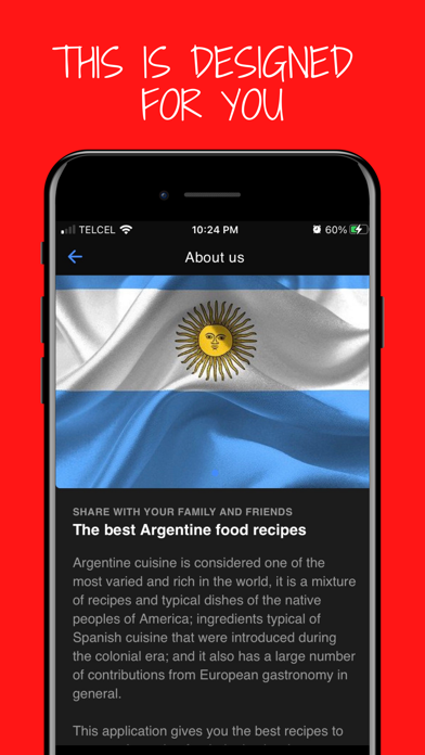 Argentine Food Recipes Screenshot