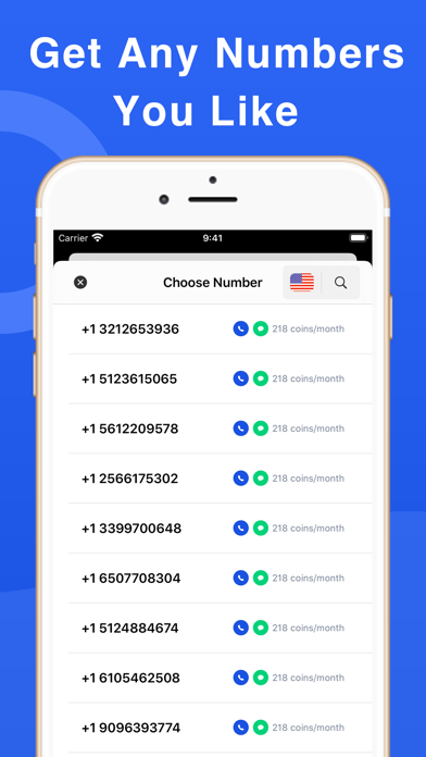 VCall - WiFi Calls & Texts Screenshot