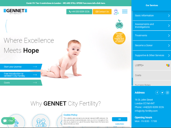 Screenshot #4 pour GENNET - City Fertility
