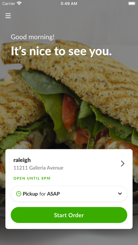 #2. Kiwi Cafe (iOS) 由: ChowNow