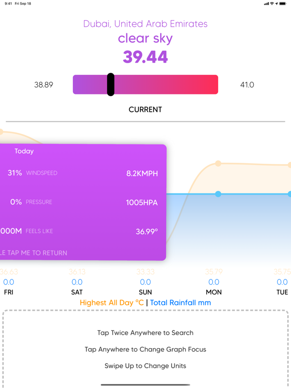 Screenshot #6 pour Cool & Calm - Simple Weather