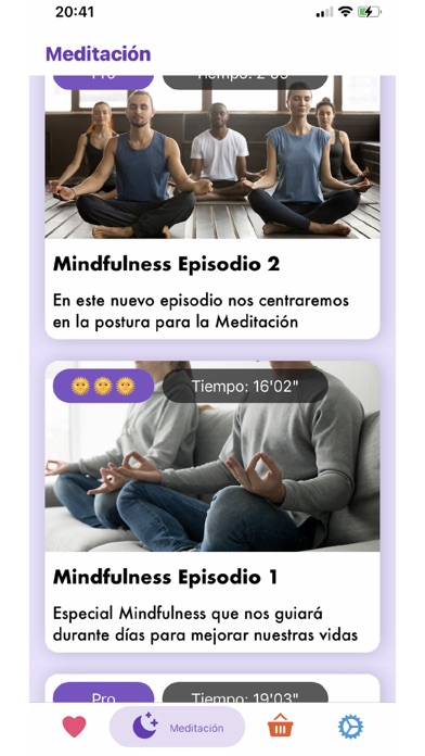 iMeditacion Screenshot