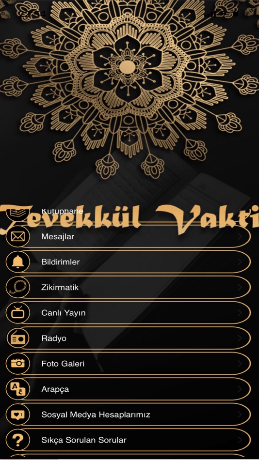 #2. Tevekkulvakti (iOS) Podle: sedat sevinmis