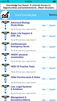 registered nurse entrance exam iphone screenshot 1