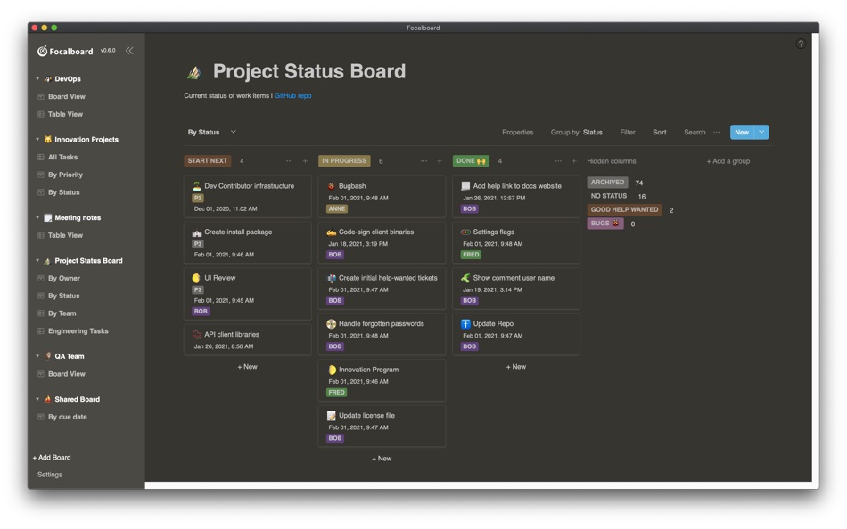 #4. Focalboard (macOS) Bởi: Mattermost, Inc.