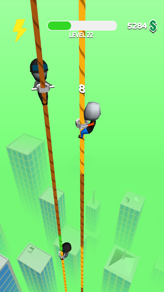 #3. Fast Rope! (iOS) 由: Markus Tieche
