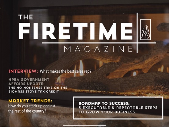 The Fire Time Magazine iPad screenshot 2 - Business app