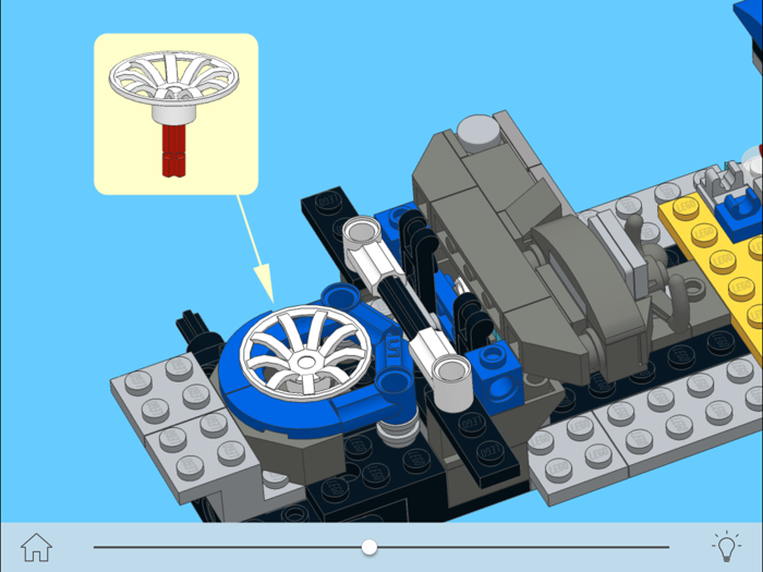 Blue Mustang for LEGO 31070