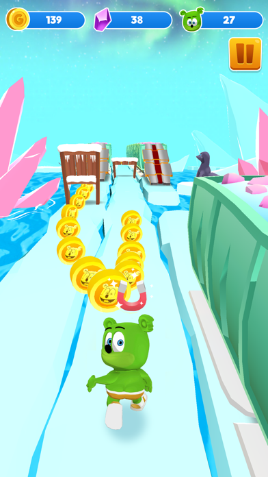 Gummy Bear Run Endless Running Screenshot