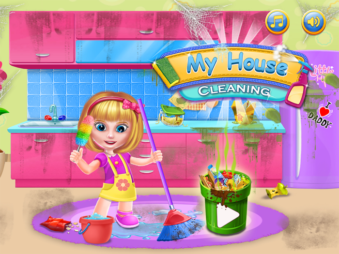 My Big House Cleaning Game