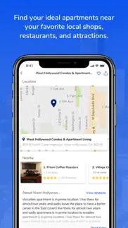 apartmentratings rental finder iphone screenshot 2