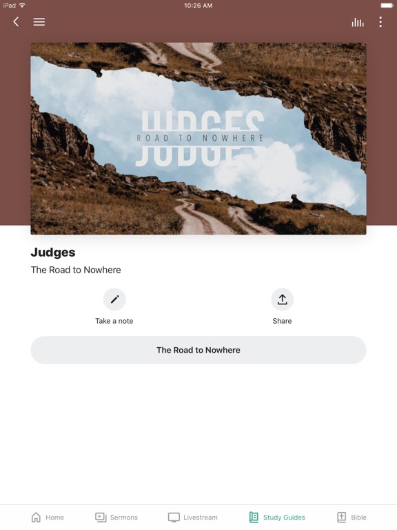 Four Points Church iPad screenshot 3 - Education app