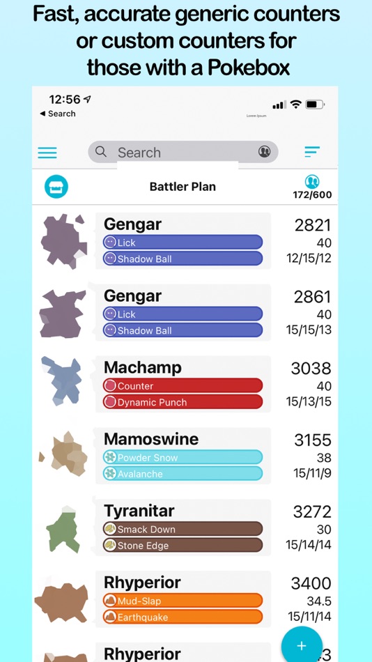 #1. Pokebattler Raid Party (iOS) Podle: Battler Empire LLC