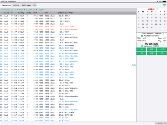 Screenshot #4 pour BidPro! Tripboard for AA