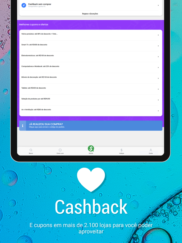 Cashback and Coupons