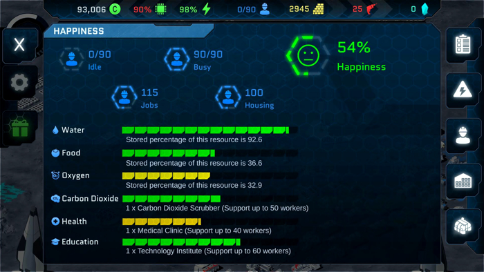 Pantenite Space Colony