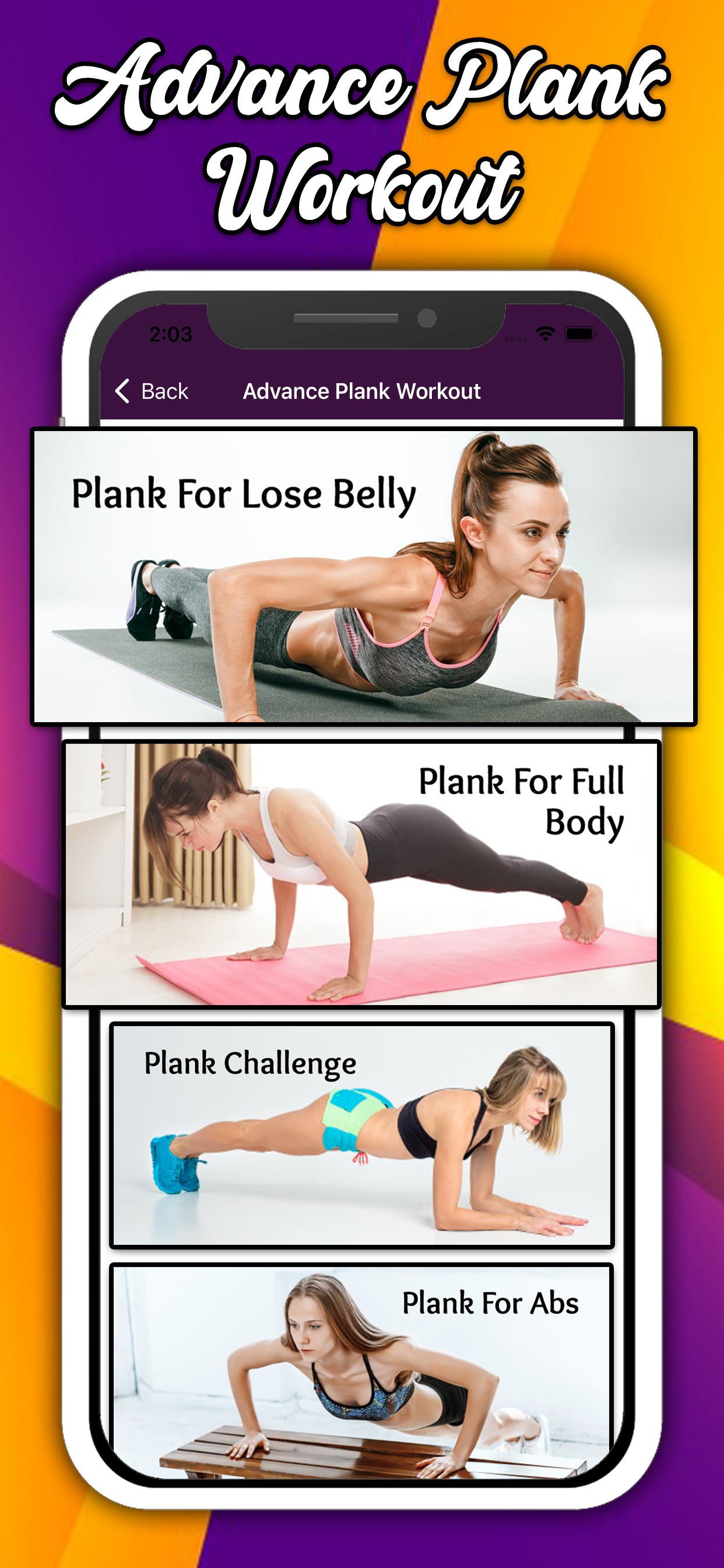 Plank Exercise at Home
