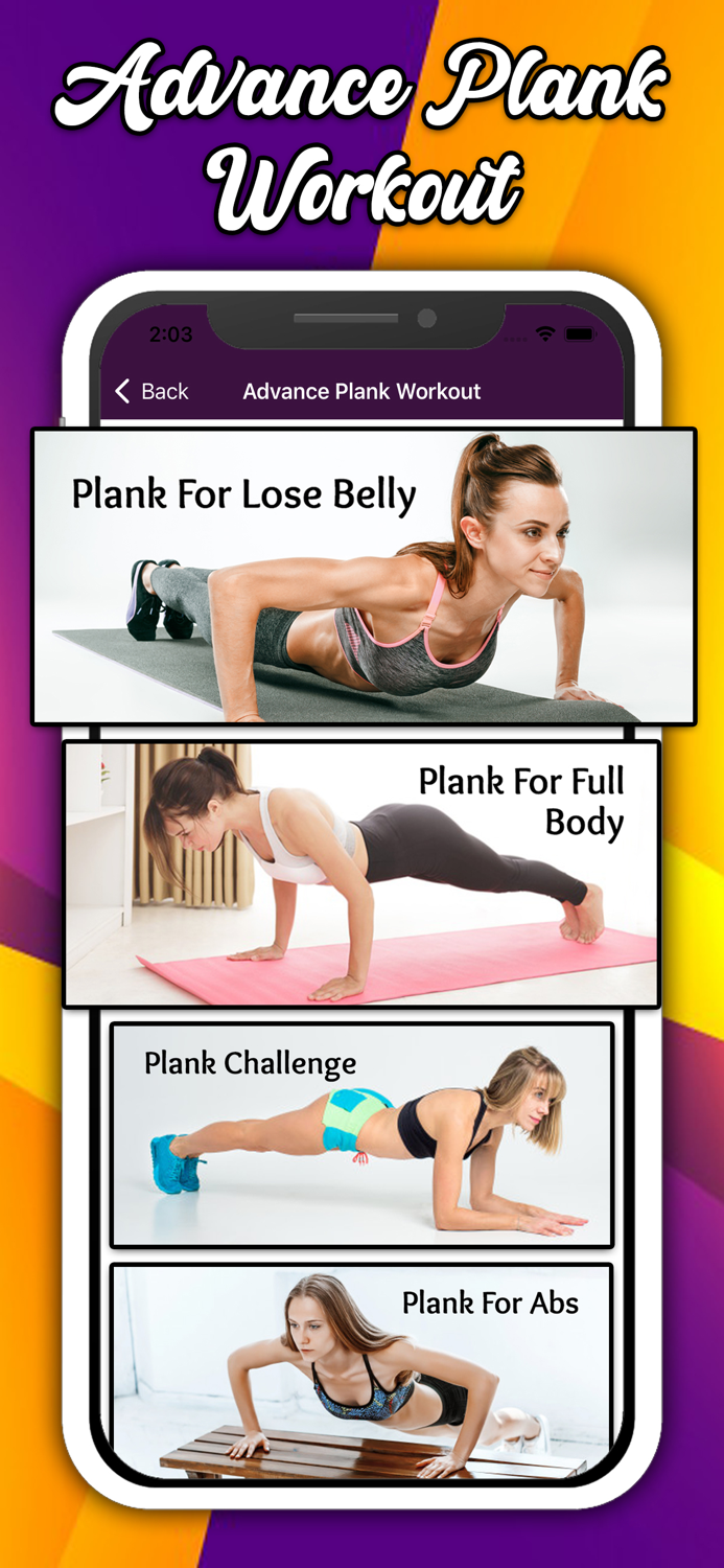 Plank Exercise at Home