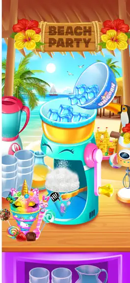 Game screenshot Rainbow Frozen Snowcone Maker hack