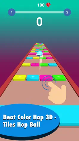 Game screenshot Beat Color Hop 3D - Tiles Hop apk