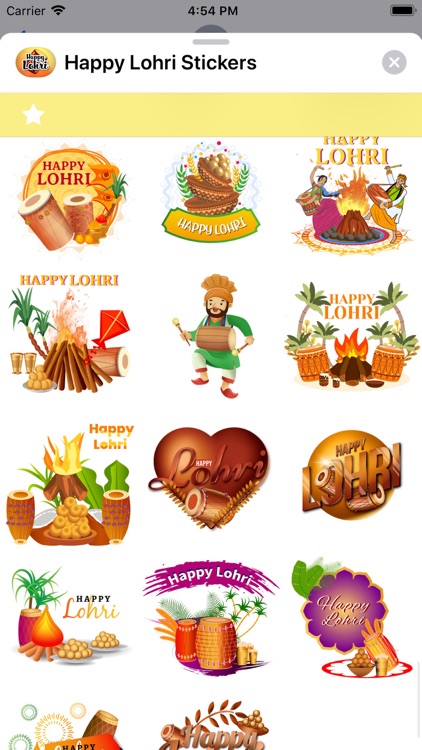 Happy Lohri Stickers screenshot-8