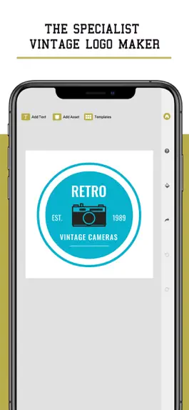 Game screenshot Vintage Logo Maker - Logo King mod apk