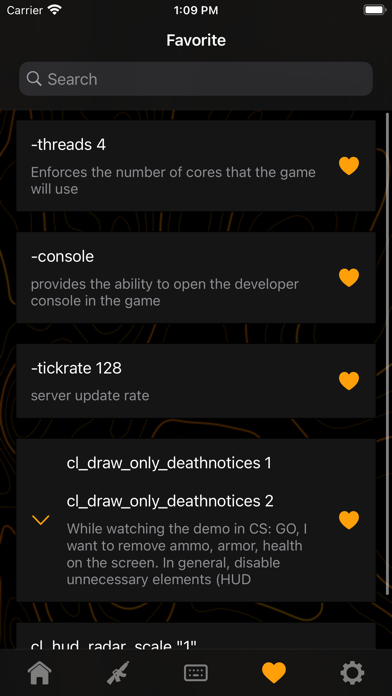 CS:GO Commands Screenshot