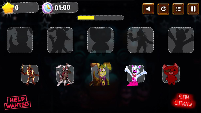 Foxy Five Puzzles Night