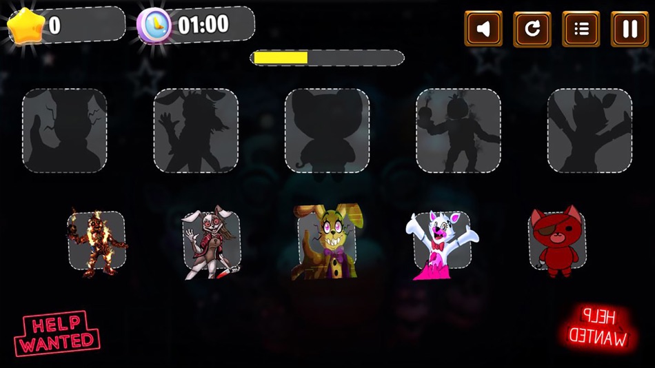 #3. Foxy Five Puzzles Night (iOS) 来自: Ismail FEKHARI MELLAK