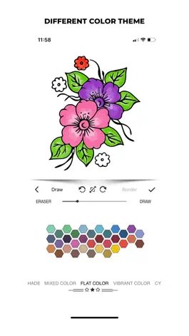 Game screenshot Coloring Sketch Book Pages apk