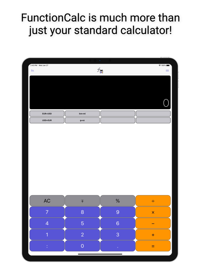 FunctionCalc Screenshot
