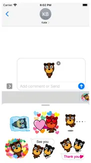 beb animation 2 stickers iphone screenshot 1
