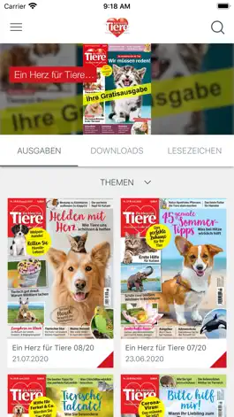 Game screenshot Ein Herz für Tiere Magazin apk