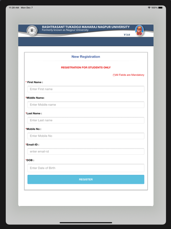 App screenshot