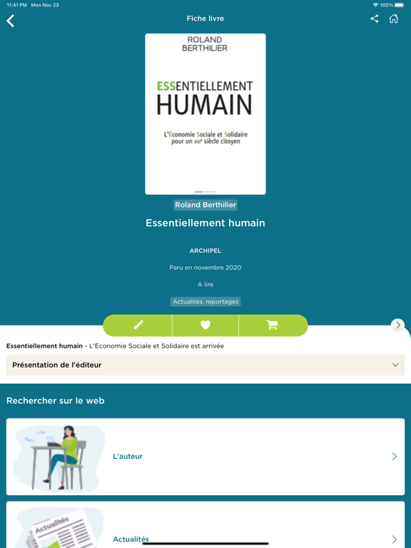 Screenshot #5 pour Linkbook®