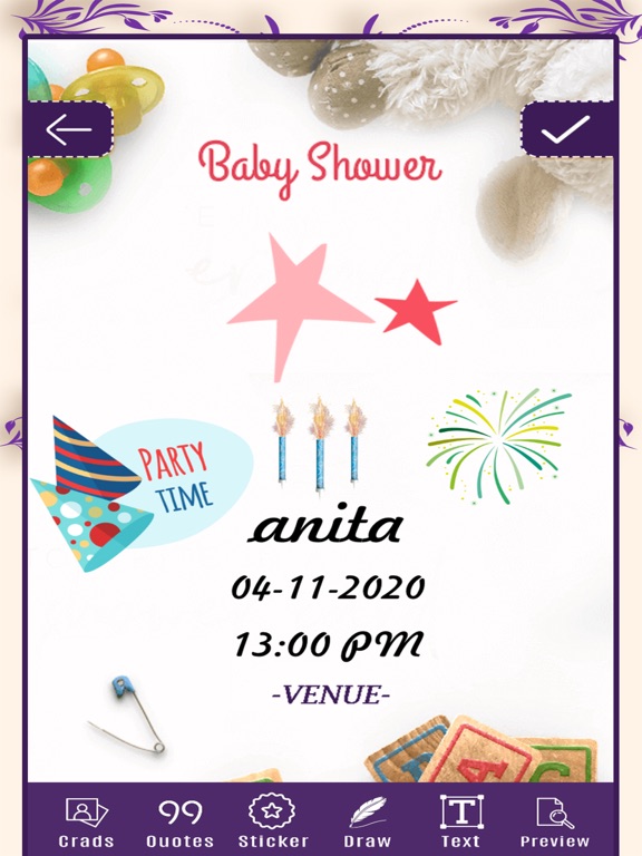 Screenshot #6 pour Invitation E-Card Collection