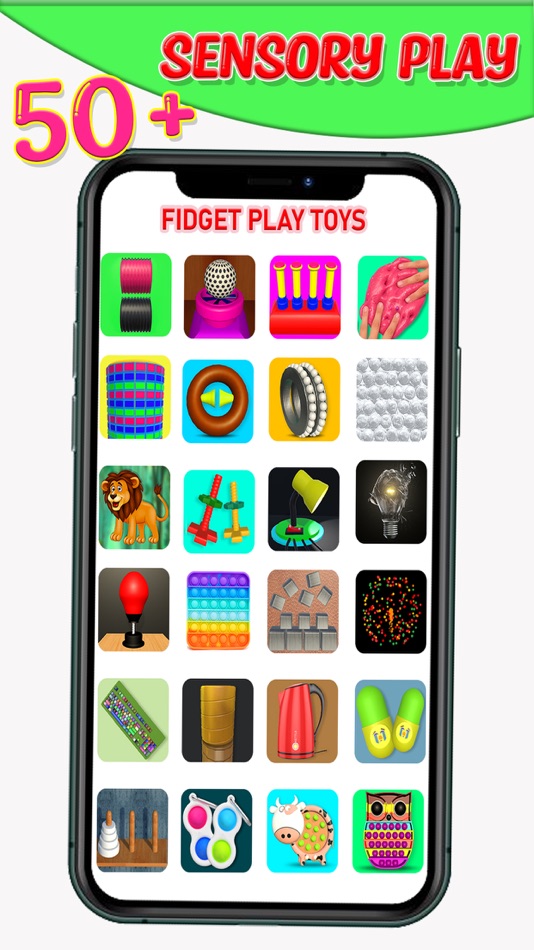 #10. Autism Sensory Games & Toys (iOS) Por: Usman Ali