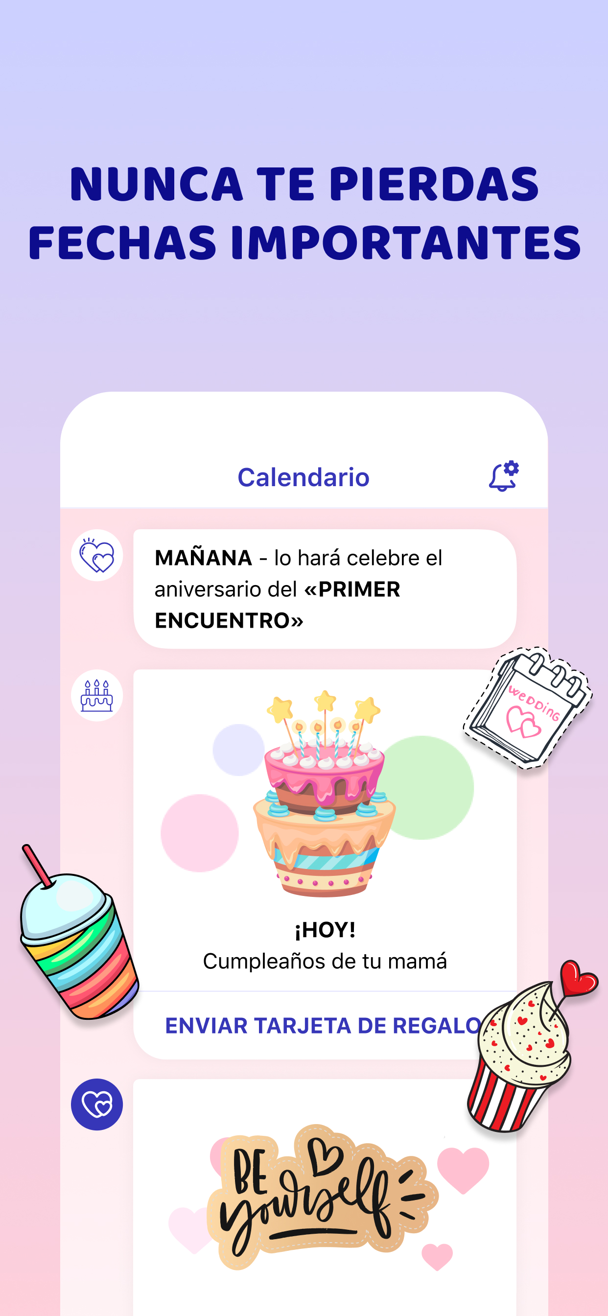 Love Calendar and Widget