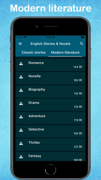 English Stories and Novels Screenshot