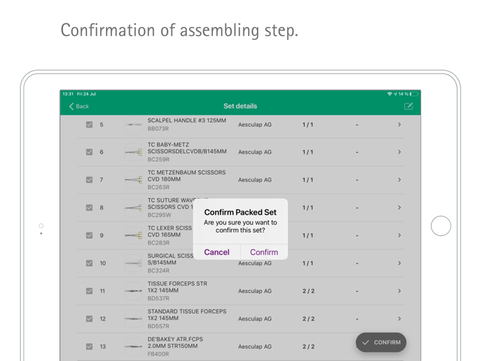 Tray Organizing Manager NG