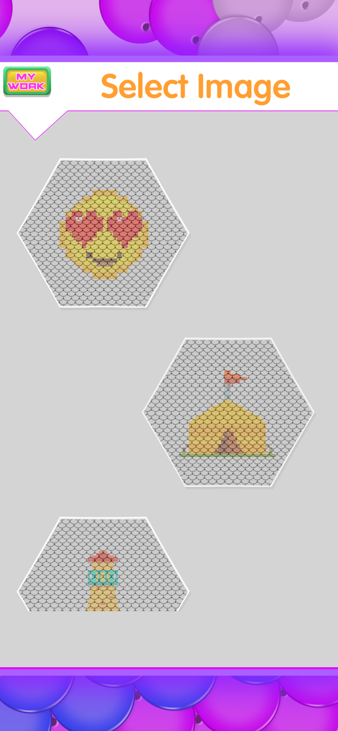 Sequin Sim - Colors by Number